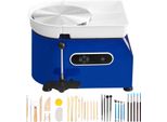 Succebuy Tornio Da Vasaio, 11 Pollici In Ceramica, Pedale, Strumenti Di Scultura E Grembiule, 450W