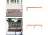 Vidaxl Panca Da Giardino A 2 Posti 203,5X44X45 Cm In Legno Massiccio Di Abete Douglas - Panca Da Giardino - Panca - Panca Da Esterno