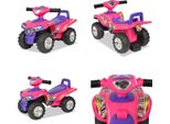 Vidaxl Kids Veicolo Fuoristrada Atv Con Suono E Luce Rosa E Viola - Quad Cavalcabile - Quad Cavalcabile - Veicoli Cavalcabili - Veicoli Cavalcabili