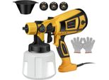 Pistola Elettrica Per Verniciatura, Potenza 1000W, Capacità 1400Ml, Spina 1000W-UE