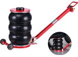 Cric Pneumatico Per Auto Vevor Cric Pneumatico Da 5 T Con 6 Tubi In Acciaio E Impugnatura Lunga Regolabile, Altezza Di Sollevamento 140-464 Mm, Sollevamento Rapido, Cric Pneumatico Per Auto Suv E Pick-Up