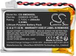 Techtek Batteria Compatibile Con [Xp Metal Detectors] Ws Audio Headphones, WS4, WS5, WS6, Wsa, Wsaii, Wsaii Xl Sostituisce D088WS-WTUBE