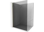 Mexen Kioto L Parete Doccia Walk-In 90 X 200 Cm, Grafite, Oro - 800-090-103-50-40