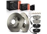 2X Dischi Freno 4X Pastiglie Freno Asse Posteriore Per Vw Transporter Iv 70B 70C 70J 70K 7DB 7DC 7DJ 7DK