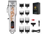 Inf Tagliacapelli Professionale Senza Fili Con Display Led E Regolazioni