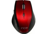 Inca Maus IWM-500GLK 1600 Dpi,Wireless,Nano-Usb,Laser,Rot Retail