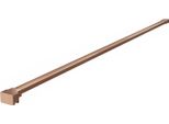 Mexen Supporto Semplice Per Parete Doccia 6-8 Mm, Rame Spazzolato - 800-01-65