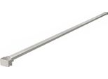 Mexen Supporto Dritto Per Parete Doccia 6-8 Mm, Nichel Spazzolato - 800-01-97