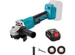 Smerigliatrice Angolare, Motore Brushless, 3 Impostazioni Di Velocità, 1 Batteria