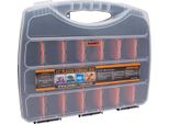 Contenitore Con Scomparti - Organizzatore In Plastica 38 X 31 Cm - Contenitore Trasparente Per Viti, Parti E Hobby - 1 Pezzo [10965].