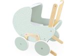 Janod Carrozzina In Legno Per Bambole Con Coperta Zen