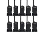 Retevis RB626 Walkie Talkies Adulti, Radio Amatoriale A 2 Vie, Radio A Due Vie Con Lunga Portata, 2000 Mah, Durevole Per Hotel, Sicurezza, Scuola (10 Pezzi)