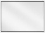 Mexen Loft Specchio Da Bagno Rettangolare 70 X 50 Cm, Cornice Nera - 9852-070-050-000-70