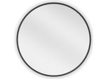 Mexen Loft Specchio Da Bagno Rotondo 50 Cm, Cornice Nera - 9850-050-050-000-70
