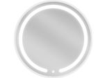 Mexen Rose Specchio Da Bagno Retroilluminato, Rotondo 60 Cm, Led 6000K, Antifog - 9810-060-060-611-00