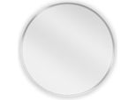 Mexen Loft Specchio Da Bagno Rotondo 50 Cm, Cornice Inox - 9850-050-050-000-10