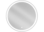 Mexen Gobi Specchio Da Bagno Illuminato, Rotondo 80 Cm, Led 6000K, Antiappannamento - 9801-080-080-611-00