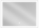 Mexen Navia Specchio Da Bagno Retroilluminato 80 X 60 Cm, Led 6000K, Anti-Appannamento - 9803-080-060-611-00