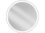 Mexen Oro Specchio Da Bagno Illuminato, Rotondo 100 Cm, Led 6000K, Antiappannamento - 9824-100-100-611-00
