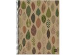 Miquelrius A287299 Miquelrius Collegeblock Eco Desgin 4 Kariert Din A5 Innenrand