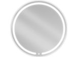 Mexen Rose Specchio Da Bagno Illuminato, Rotondo 90 Cm, Led 6000K, Antiappannamento - 9810-090-090-611-00