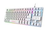 Trust Gxt 833W Tastiera Usb Qwerty Italiano Bianco