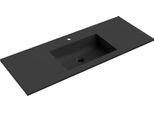 Mexen Otis Lavandino Da Incasso 121 X 46,5 Cm, Nero Opaco - 25181271