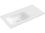 Mexen Vela Lavabo Ad Incasso Sinistra 91 X 46,5 Cm, Bianco Lucido - 25239000L