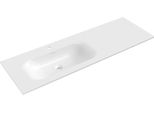 Mexen Vela Lavabo Ad Incasso A Sinistra 141 X 46,5 Cm, Bianco Lucido - 25231400L