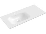 Mexen Vela Lavabo Incassato A Sinistra 101 X 46,5 Cm, Bianco Lucido - 25231000L