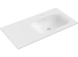 Mexen Vela Lavabo Incassato Da Appoggio Destro 91 X 46,5 Cm, Bianco Opaco - 25239001P