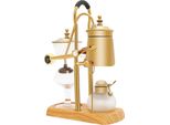 Caffettiera A Sifone, Capacità 400 Ml, Sistema Di Erogazione Manuale, Oro