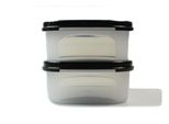 Tupperware Eidgenosse 850 Ml (2) Contenitore Modulare Compatto Nero