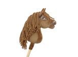 Hobby Horse Premium Piccolo Cavallo A Bastone - Castagno Chiaro A4