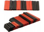 Set Di Tubi Termorestringenti Rosfix, 127 Pezzi (Nero E Rosso)