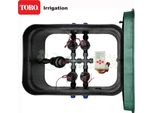 PA-EZP-PF4 - Pozzetto Per Irrigazione Assemblato Da 1" A 4 Zone Con Componentistica Toro"