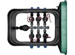 PA-EZP-F6-9V - Pozzetto Per Irrigazione Assemblato Da 1"A 6 Zone Con Componentistica Toro"
