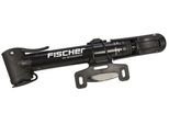 Fischer 85581 Fischer Mini Pompa Ad Aria Per Bicicletta, Con Impugnatura A T, Nera