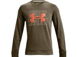Under Armour Rival Terry Logo Crew - Gr. S