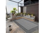 Vidaxl Tappeto Per Esterni Arakil Grigio 160X230 Cm Pp