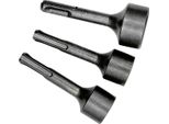 3X Sds Plus Accessorio Di Fissaggio Per Ancoraggi A Percussione Ø 16, 20, 25 Mm