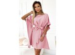 Numoco Mini Abito Donna Sofia Rosa Scuro 2XL/3XL