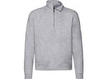 Fruties Felpa Con Cappuccio Con Zip Da Uomo Burim Grigio Chiaro M