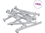 Vite Vidaxl 1200 Pezzi Argento M6 X 85 Mm Acciaio