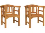 Vidaxl Panca Finitura Ad Olio Naturale 68,5 X 46 X 82,5 Cm Legno Massiccio Di Acacia