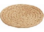 Vidaxl Tovagliette Rotonde Intrecciate 10 Pezzi Natura Ø 30 Cm Giacinto D'acqua