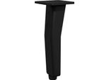 Vidaxl Piedi 2 Pezzi Nero 40 X 40 X 100 Mm Ferro
