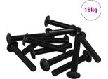 Vidaxl Vite 2647 Pezzi Argento 5 X 30 Mm Ferro