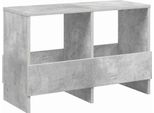 Syfax™ Scaffale Per Riviste Grigio Cemento 68,5 X 30 X 45 Cm