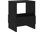 Syfax™ Scaffale Per Riviste Rovere Nero 35 X 30 X 45 Cm